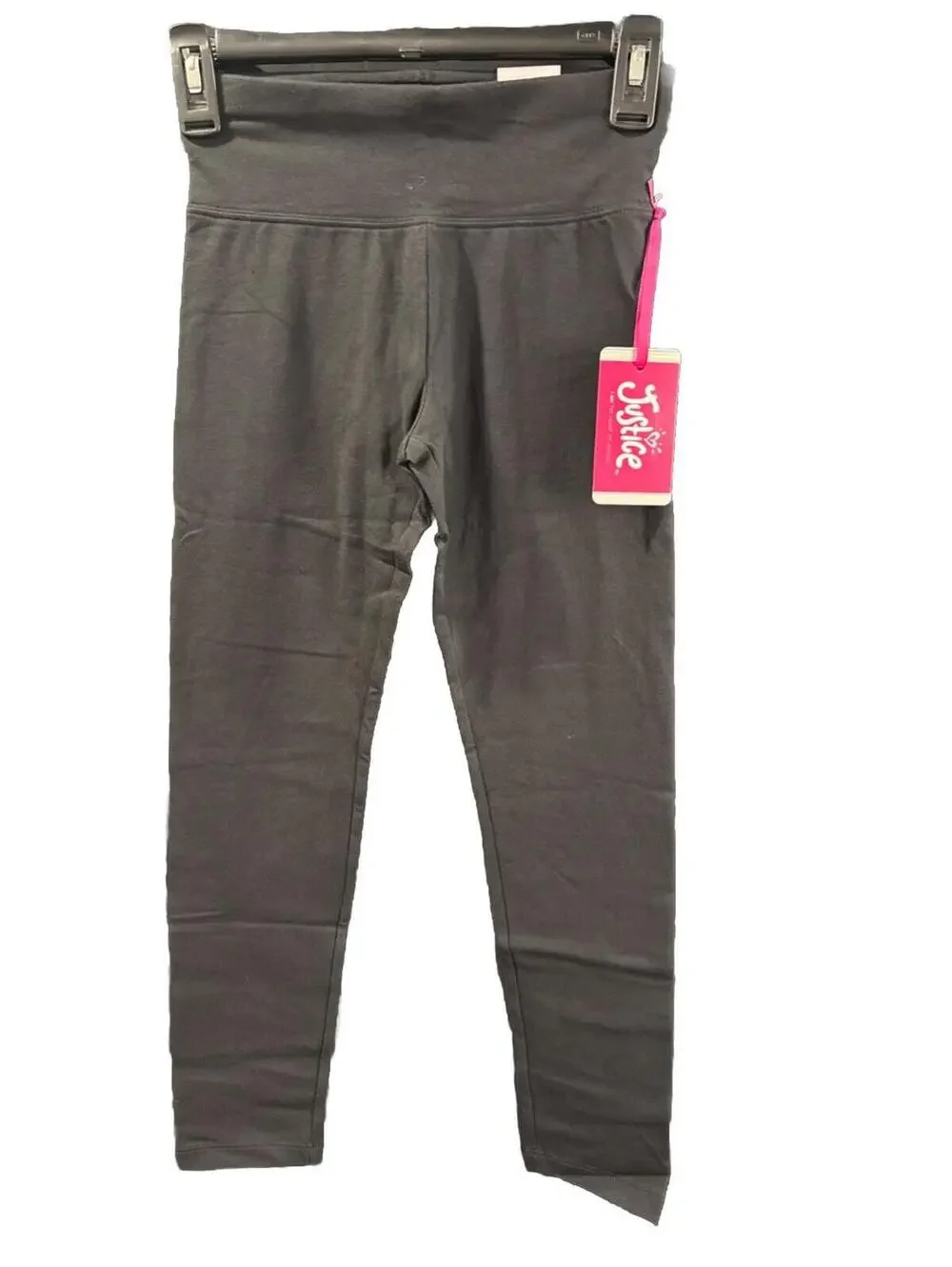 NWT Justice Girl's Med Leggings Black (554)